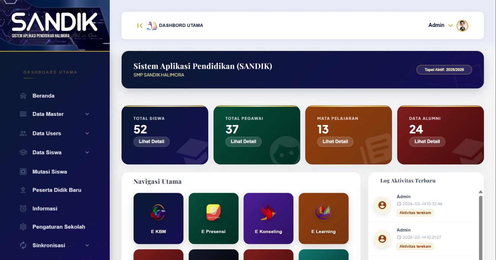 Sandik  SMPS TASK Halimora Mendunia